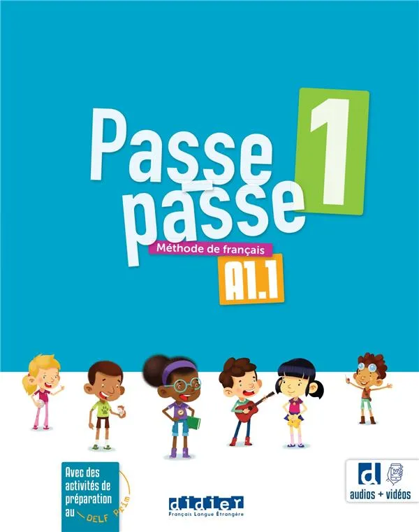 Couverture de Passe-Passe 1 - Méthode de français A1.1