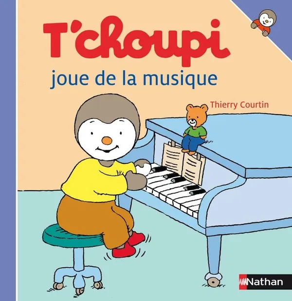 Couverture de T'choupi joue de la musique
