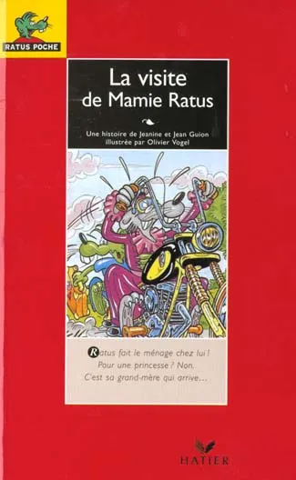 Couverture de Ratus - La visite de Mamie Ratus