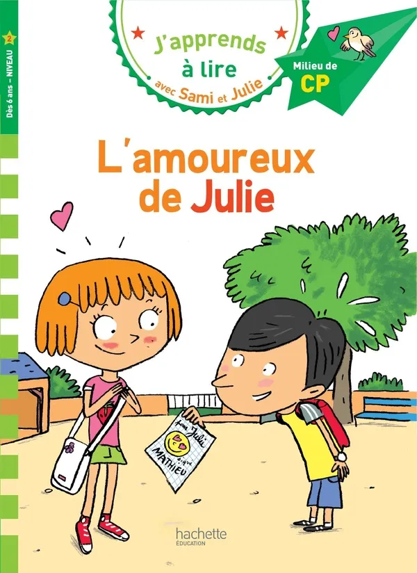 Couverture de J'apprends à lire avec Sami et Julie: L'amoureux de Julie