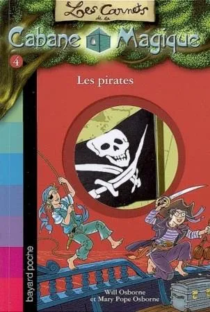 Couverture de Les Carnets de la Cabane Magique 04 - Les pirates