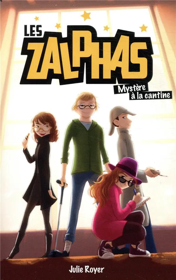 Couverture de Les Zalphas - Mystère à la cantine