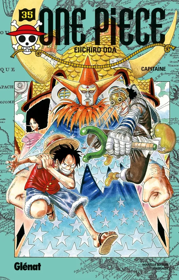 Couverture de One piece, tome 35: Capitaine