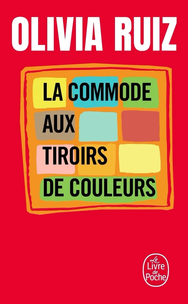 Couverture de La Commode aux tiroirs de couleurs
