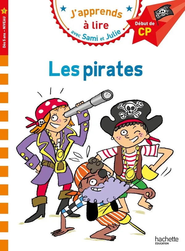 Couverture de Sami et Julie - Les pirates