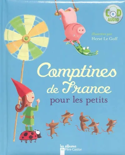 Couverture de Comptines de France pour les petits