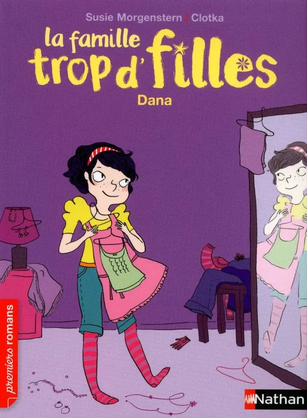 Couverture de La famille trop d'filles - Dana