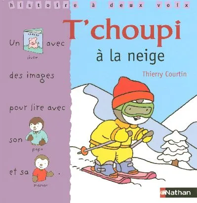 Couverture de T'choupi à la neige