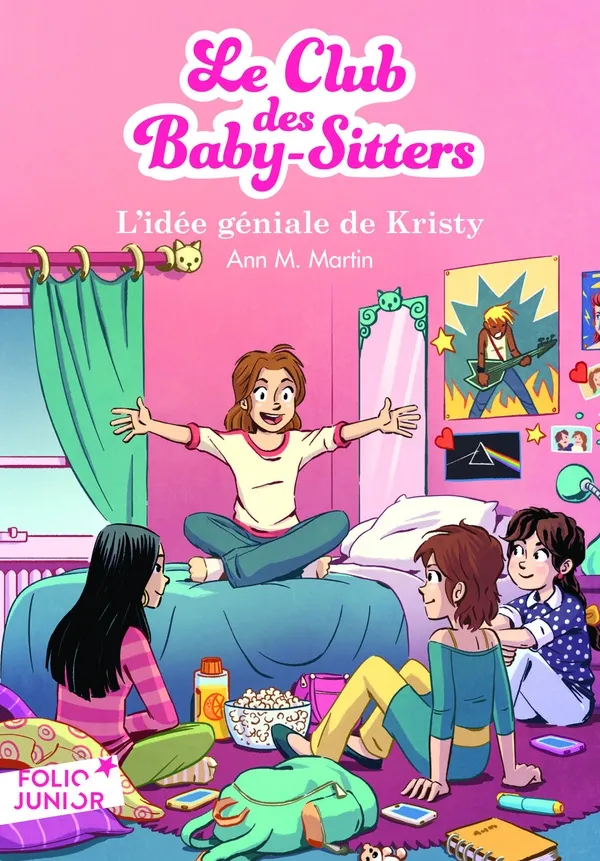 Couverture de Le club des Baby-Sitters, tome 1 - L'idée géniale de Kristy