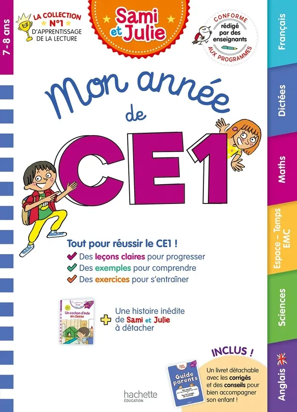 Couverture de Sam et Julie - Mon année de CE1
