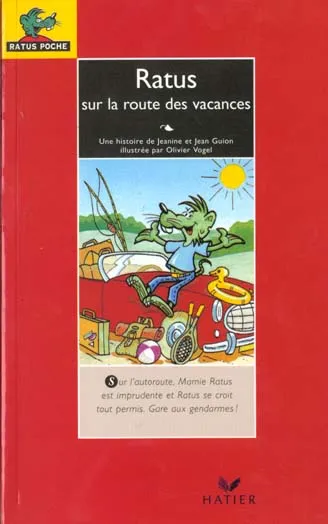 Couverture de Ratus sur la route des vacances