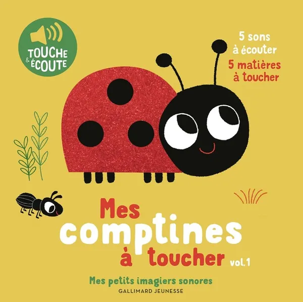 Couverture de Mes comptines à toucher