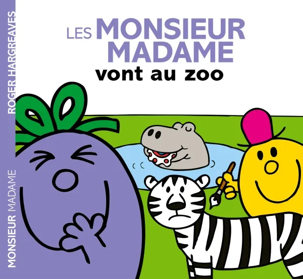 Couverture de Les monsieur madame vont au zoo