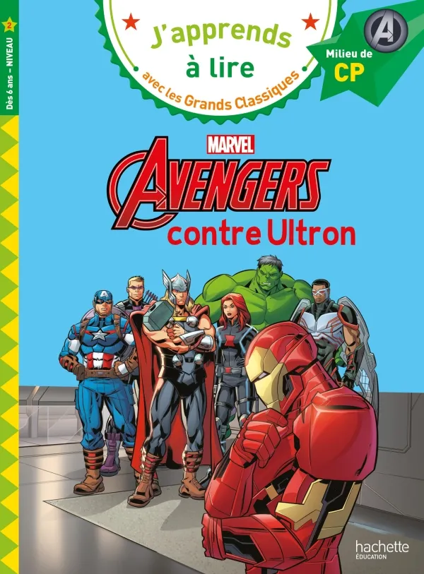 Couverture de J'apprends à lire: Avengers contre Ultron