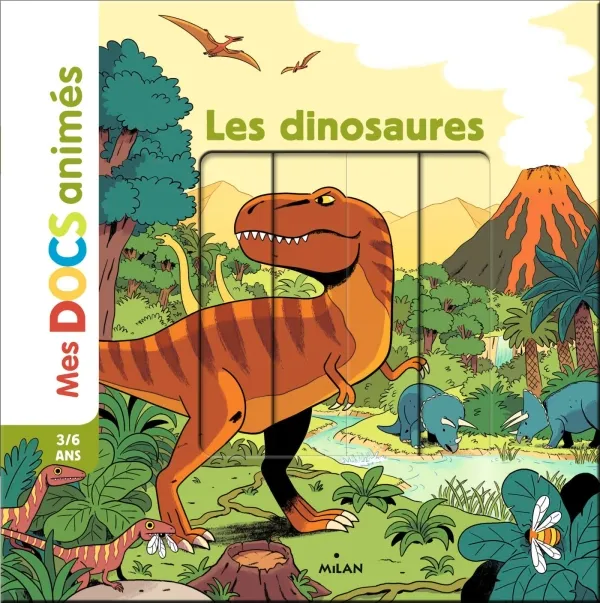 Couverture de Les dinosaures