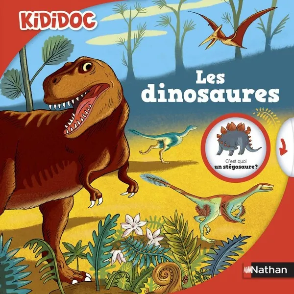 Couverture de Kididoc - Les dinosaures