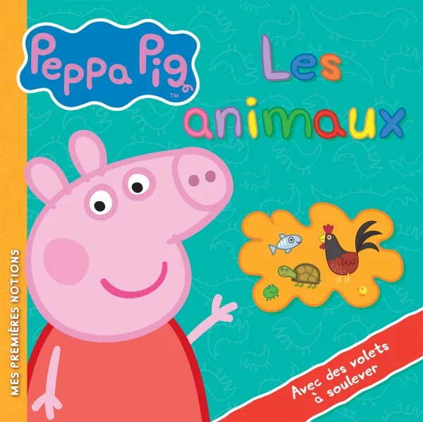 Couverture de Peppa Pig - Les animaux