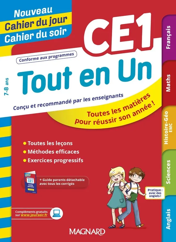 Couverture de Tout en un CE1