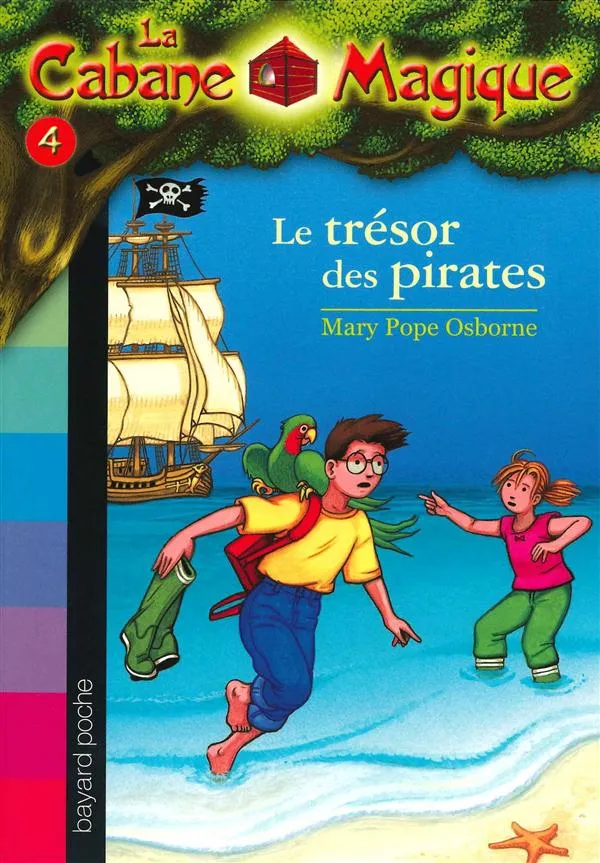 Couverture de La Cabane Magique 04 - Le trésor des pirates