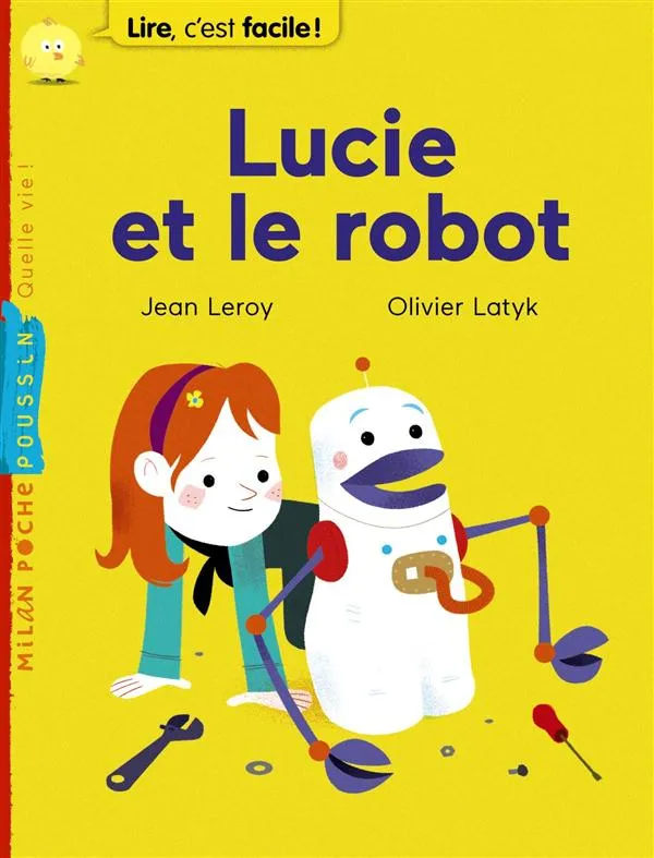 Couverture de Lire c'est facile ! - Lucie et le robot