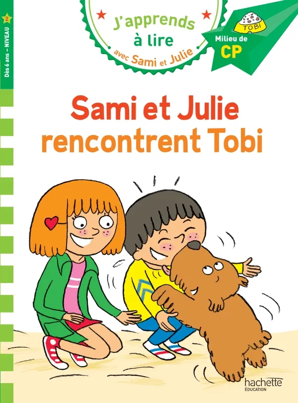 Couverture de J'apprends à lire avec Sami et Julie: Sami et Julie rencontrent Tobi