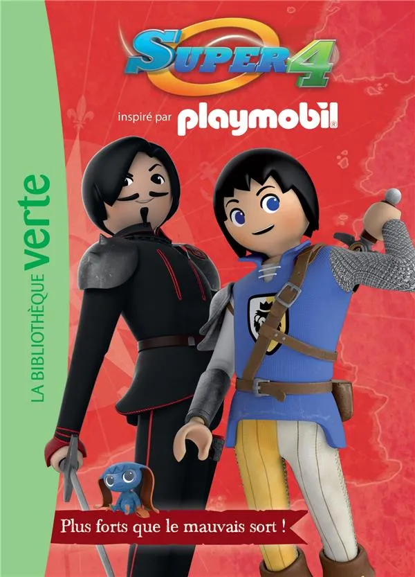 Couverture de Bibliothèque Verte - Super 4 - Plus fort que le mauvais sort !