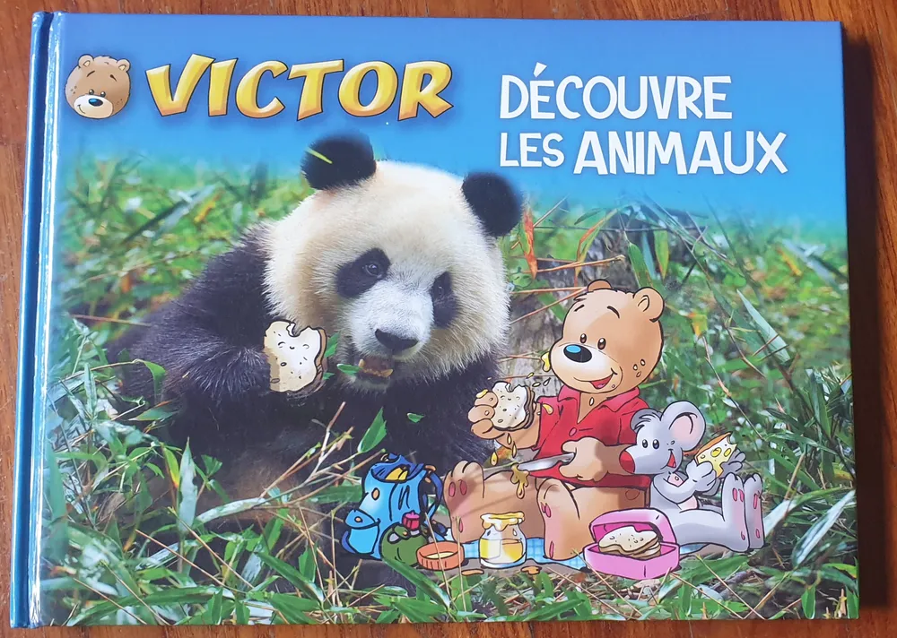 Couverture de Victor découvre les animaux