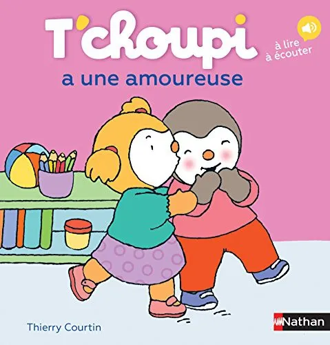 Couverture de T'choupi a une amoureuse