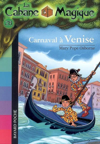 Couverture de La Cabane Magique 28 - Carnaval à Venise