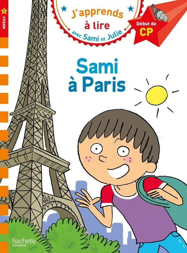 Couverture de J'apprends à lire avec Sami et Julie: Sami à Paris