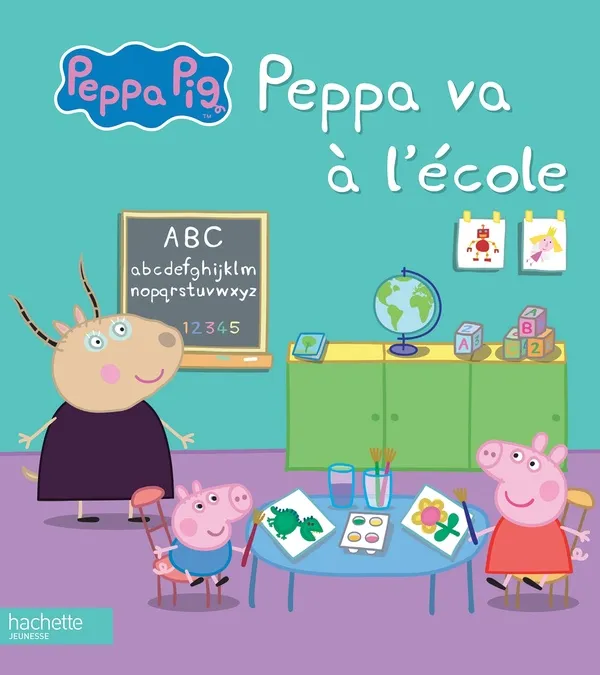 Couverture de Peppa Pig - Peppa va à l'école
