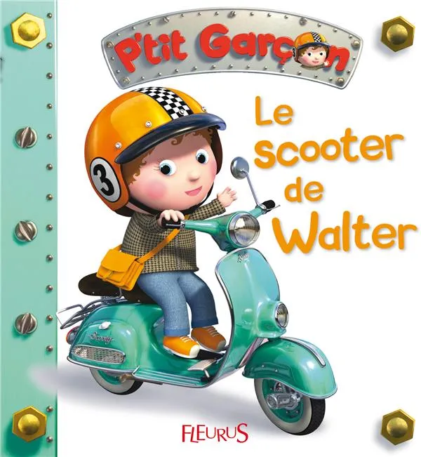 Couverture de Le scooter de Walter