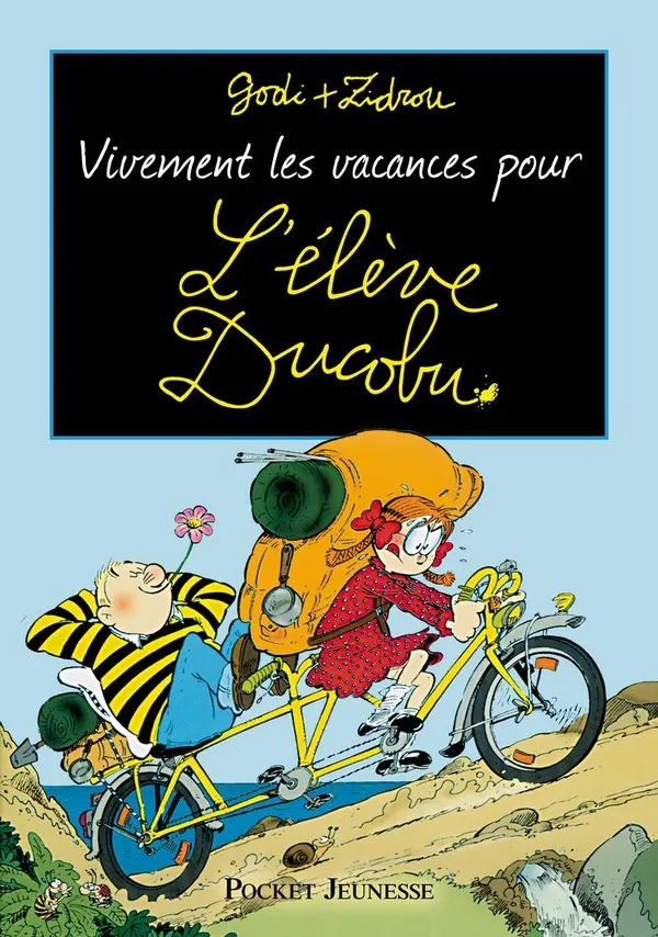 Couverture de L'élève Ducobu - Vivement les vacances pour l'élève Ducobu