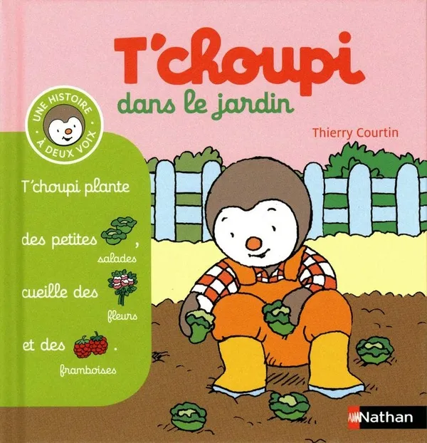 Couverture de T'choupi dans le jardin