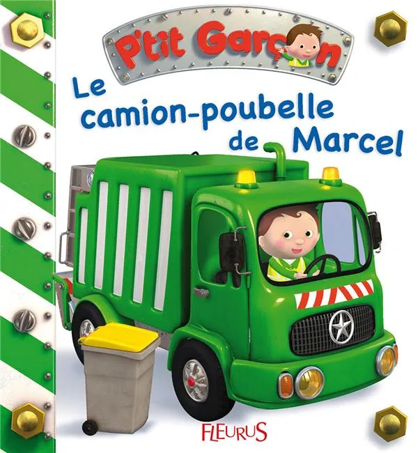 Couverture de Le camion-poubelle de Marcel