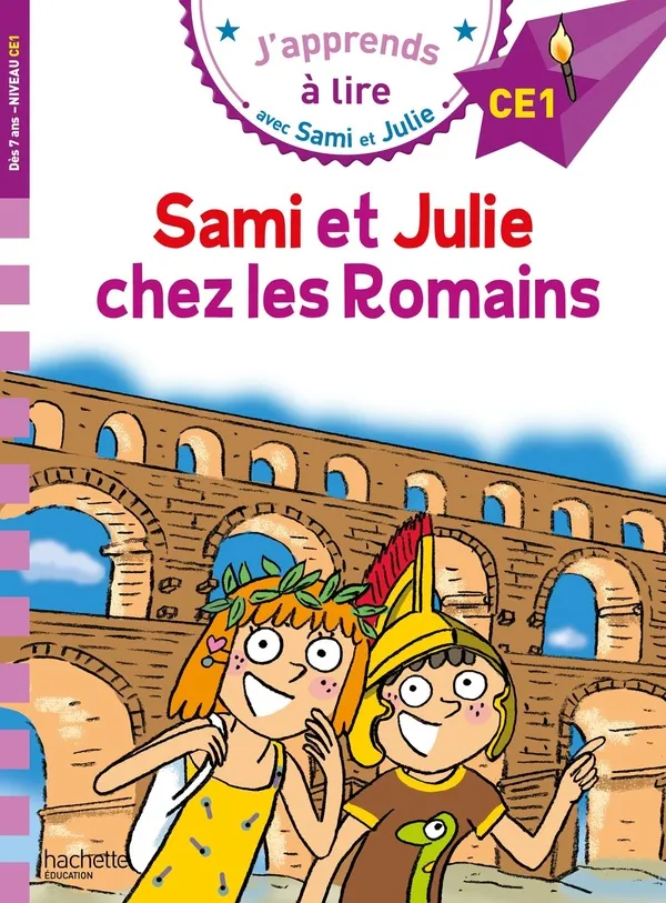 Couverture de Sami et Julie - Sami et Julie chez les Romains