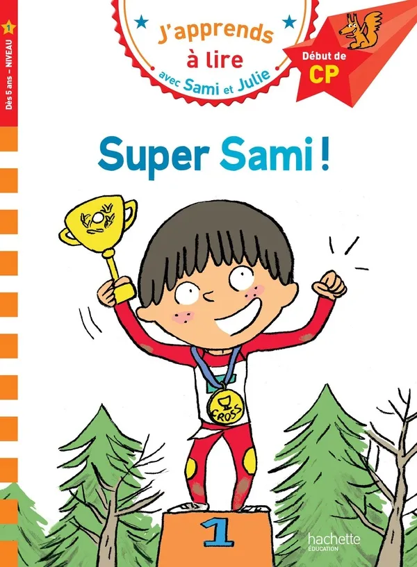 Couverture de J'apprends à lire avec Sami et Julie: Super Sami !