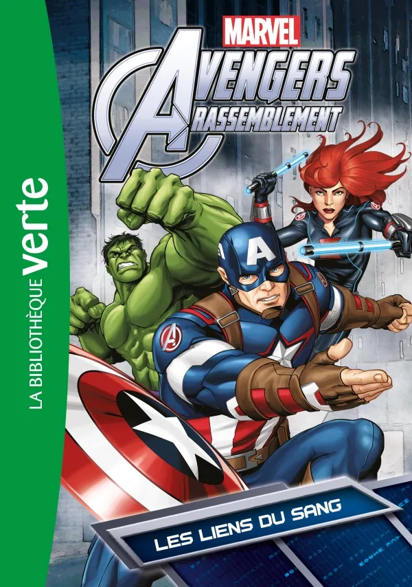 Couverture de Bibliothèque verte - Avengers rassemblement