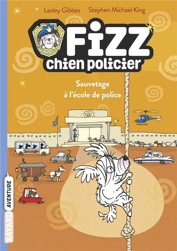 Couverture de Fizz chien policier - Sauvetage à l'école de police