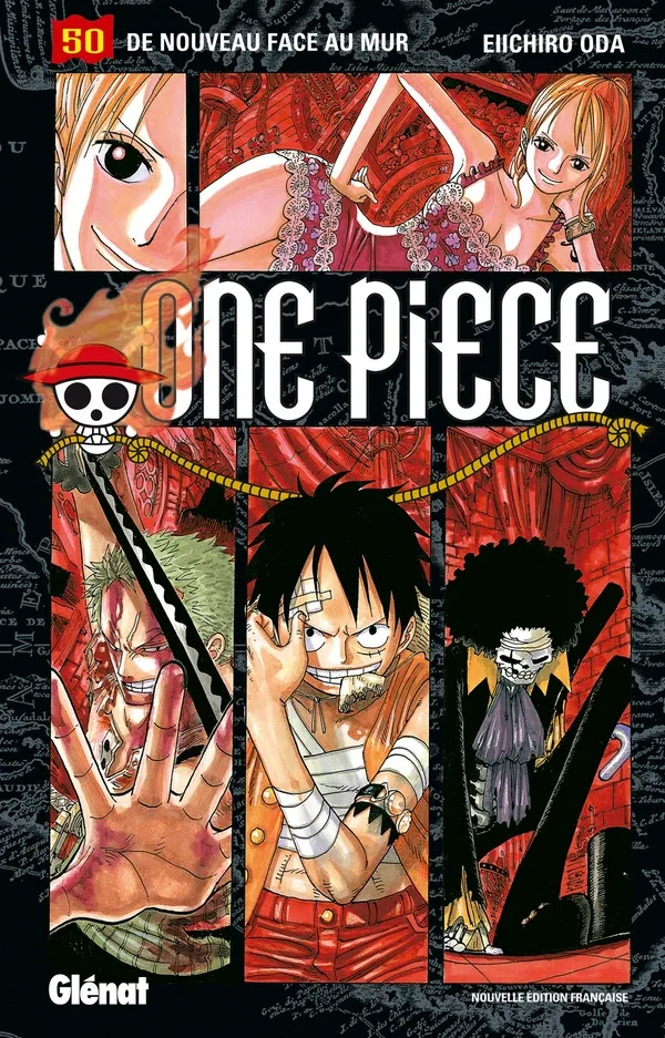 Couverture de One piece, tome 50: De nouveau face au mur