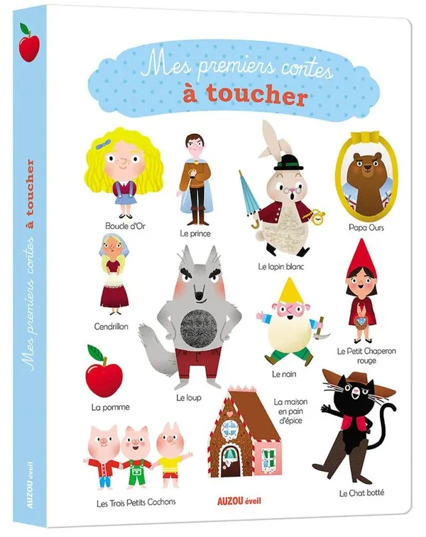 Couverture de Mes premiers contes à toucher
