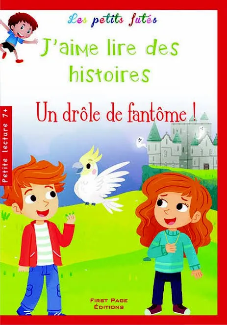 Couverture de J'aime lire des histoires - Un drôle de fantôme !