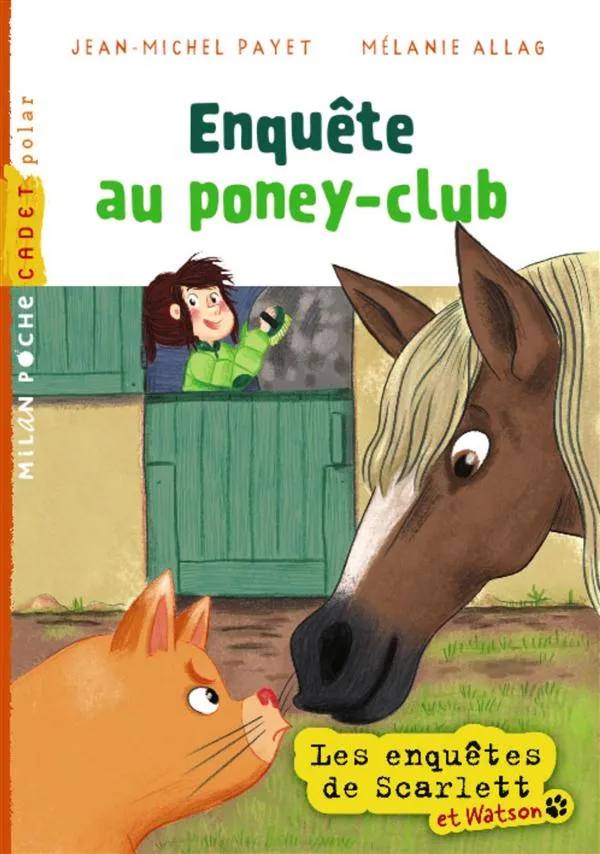 Couverture de Enquête au poney-club