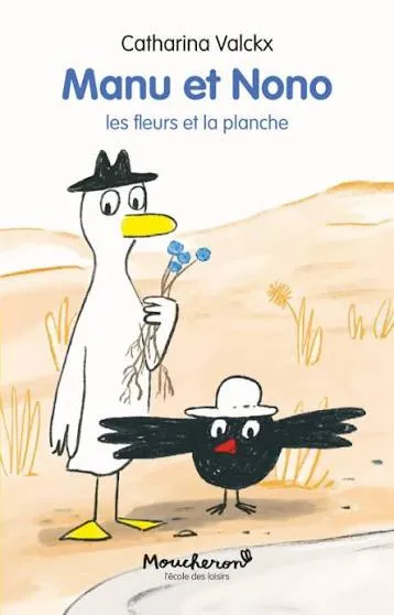 Couverture de Manu et Nono - Les fleurs et la planche