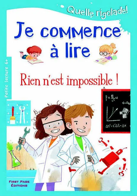 Couverture de Je commence à lire - Rien n'est impossible !