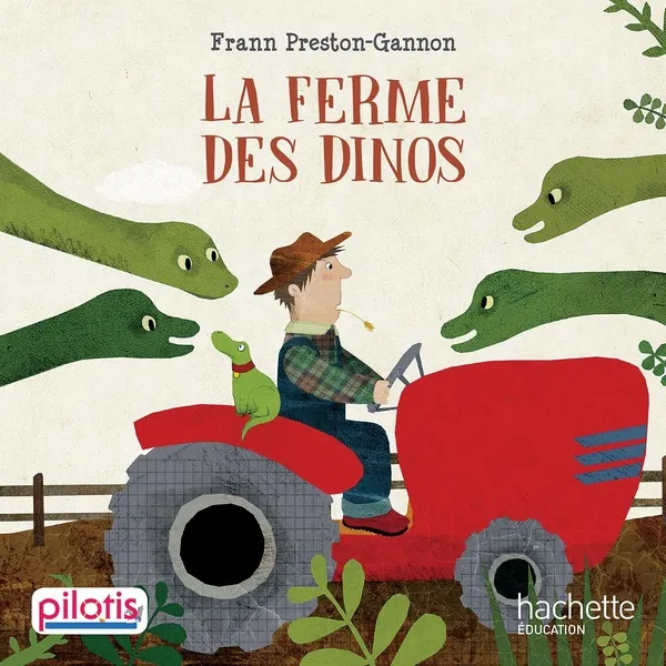 Couverture de La ferme des dinos