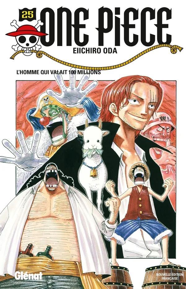 Couverture de One piece, tome 25: L'homme qui valait 100 millions