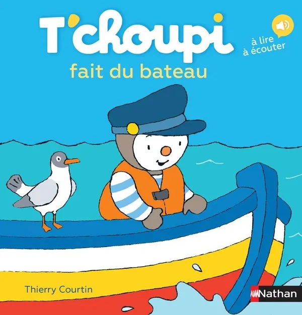 Couverture de T'choupi fait du bateau