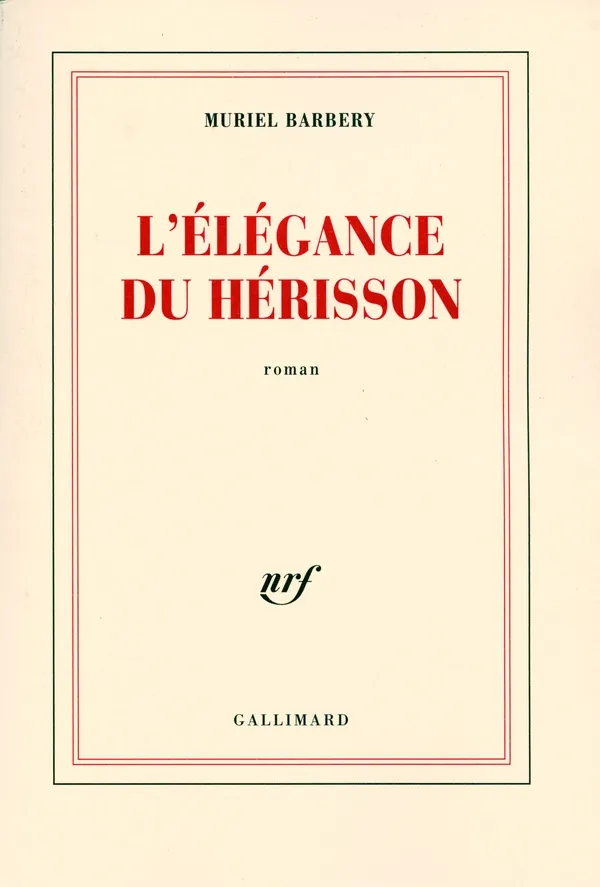 Couverture de L'élégance du hérisson