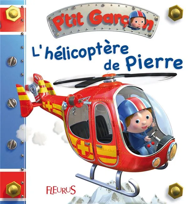 Couverture de L'hélicoptère de Pierre